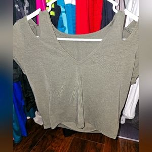 Bombshell Sportswear Olive Green Vintage T-shirt